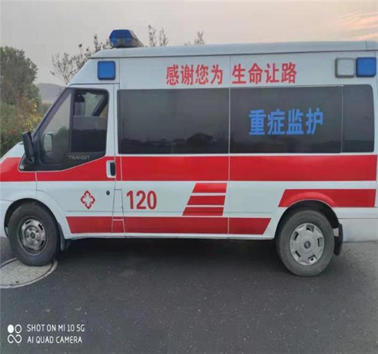 江油救护车出租服务案例3